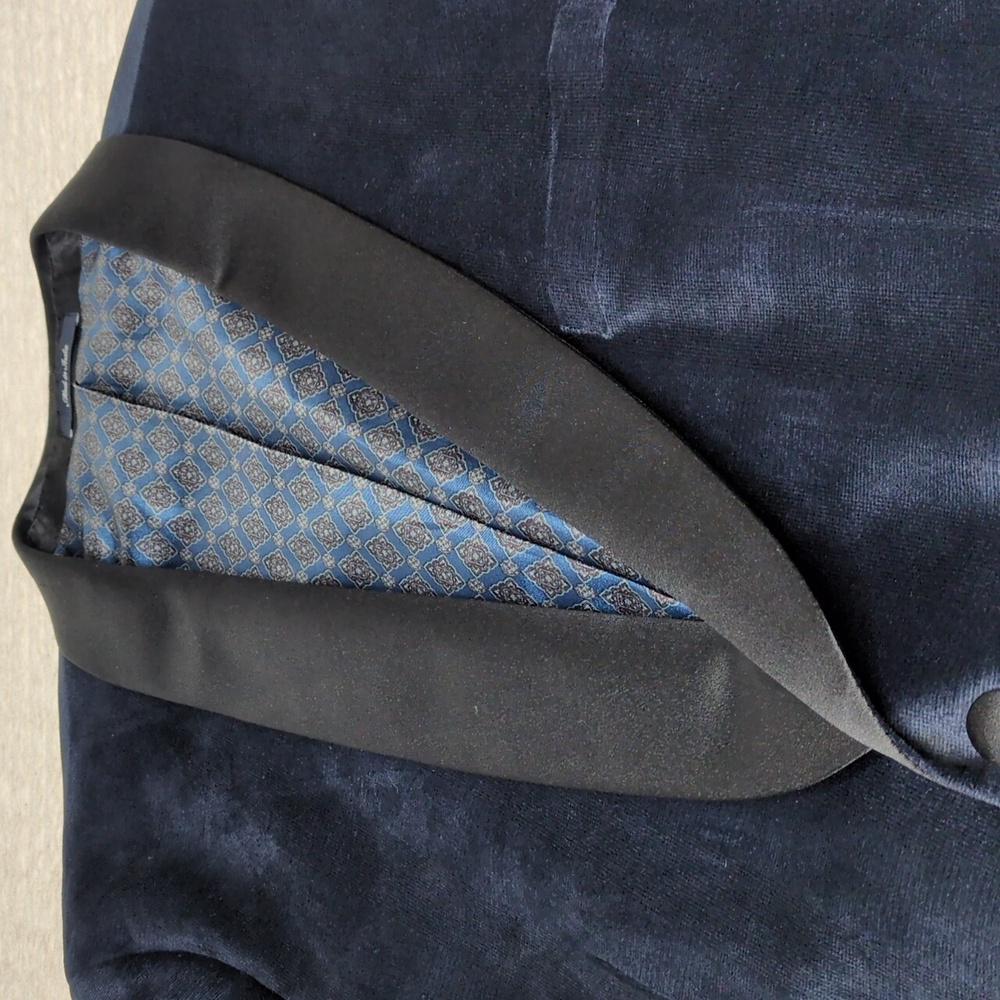 Penguin Velvet Tuxedo Jacket